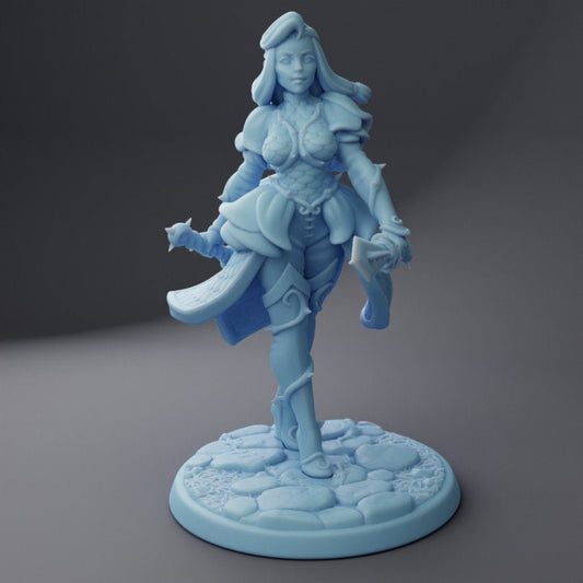 Camelia, The Ranger (Medium) - Tabletop Figure for Dungeons & Dragons, DnD, Pathfinder RPGs, TTRPG