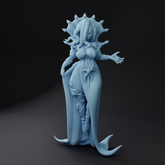 Flaya Lilithid Mind Seducer (Medium) - Tabletop Figure for Dungeons & Dragons, DnD, Pathfinder RPGs, TTRPG