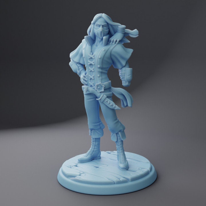 Grimzod The Space-Pirate (Medium) - Tabletop Figure for Dungeons & Dragons, DnD, Pathfinder RPGs, TTRPG