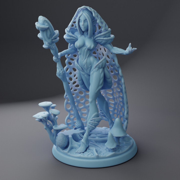 Myco The Spore Druid (Medium) - Tabletop Figure for Dungeons & Dragons, DnD, Pathfinder RPGs, TTRPG