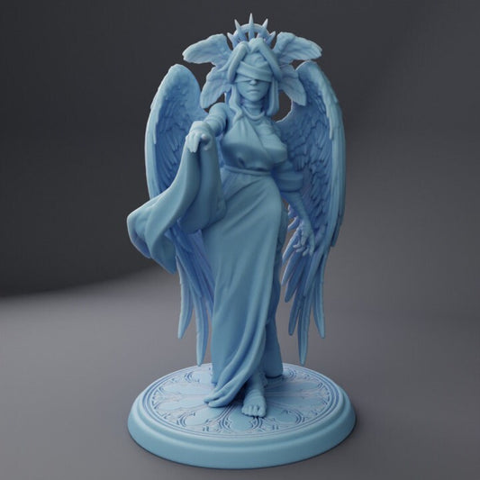 Ophelia, Goddess Of Judgement (Medium) - Tabletop Figure for Dungeons & Dragons, DnD, Pathfinder RPGs, TTRPG