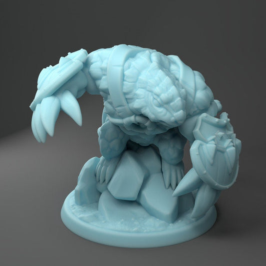 Pardoon, Pangolin Fighter (Large) - Tabletop Figure for Dungeons & Dragons, DnD, Pathfinder RPGs, TTRPG