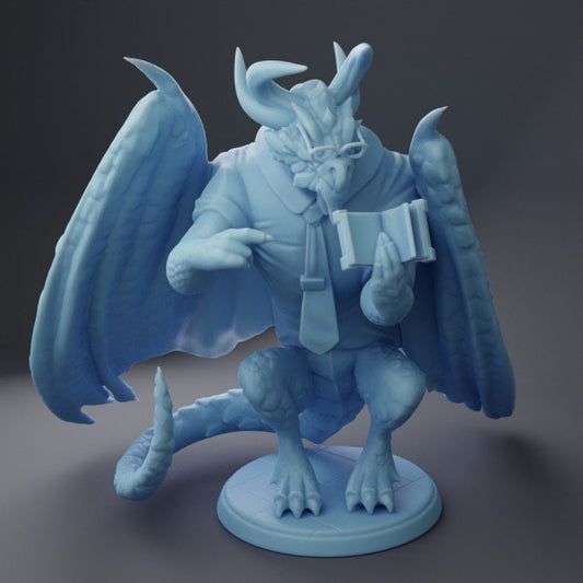 Prof. Auritax (Large) - Tabletop Figure for Dungeons & Dragons, DnD, Pathfinder RPGs, TTRPG