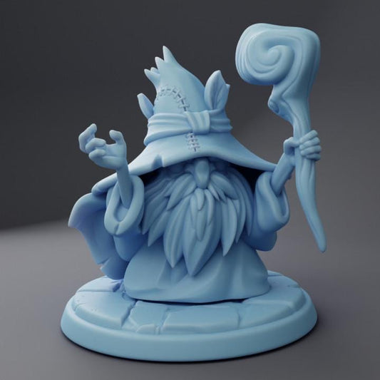 Wizard Of Forbidden Spells (Medium) - Tabletop Figure for Dungeons & Dragons, DnD, Pathfinder RPGs, TTRPG