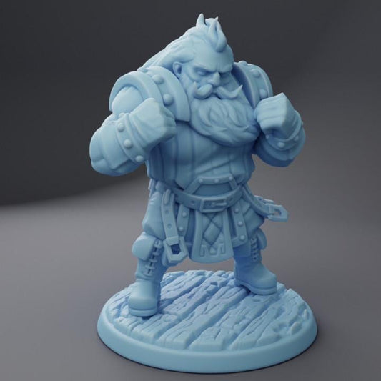 Storgen, The Dwarven Monk (Medium) - Tabletop Figure for Dungeons & Dragons, DnD, Pathfinder RPGs, TTRPG