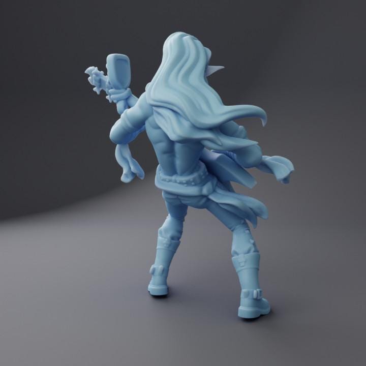 Sybil (Medium) - Tabletop Figure for Dungeons & Dragons, DnD, Pathfinder RPGs, TTRPG