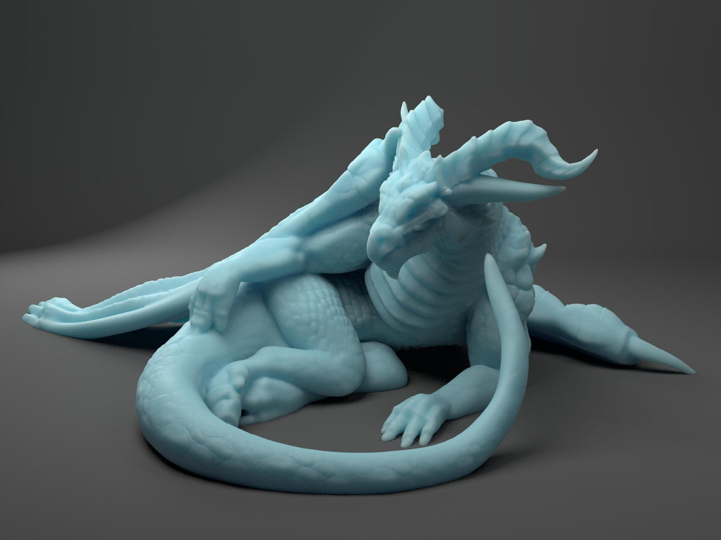 The Bard's Dragon (X-Large) - Tabletop Figure for Dungeons & Dragons, DnD, Pathfinder RPGs, TTRPG