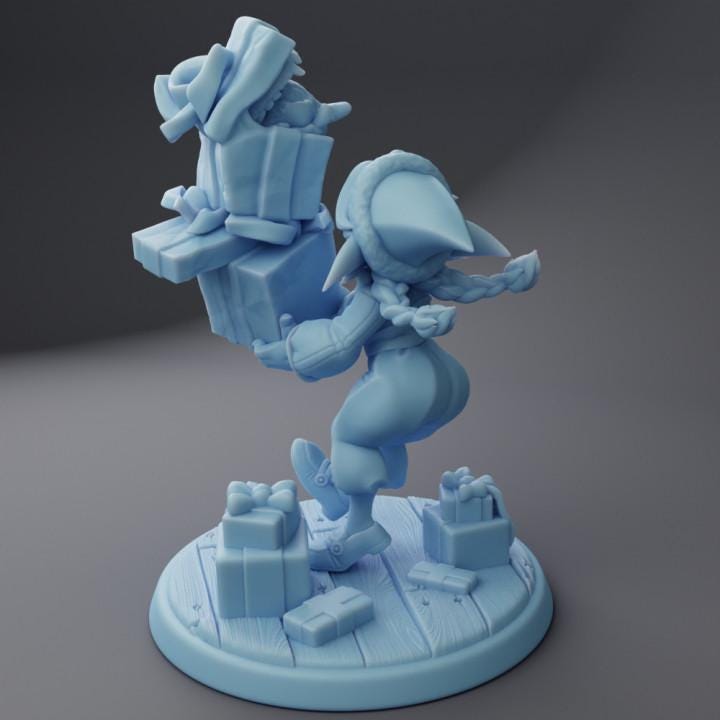 Unli Goblin Present Holder (Medium) - Tabletop Figure for Dungeons & Dragons, DnD, Pathfinder RPGs, TTRPG