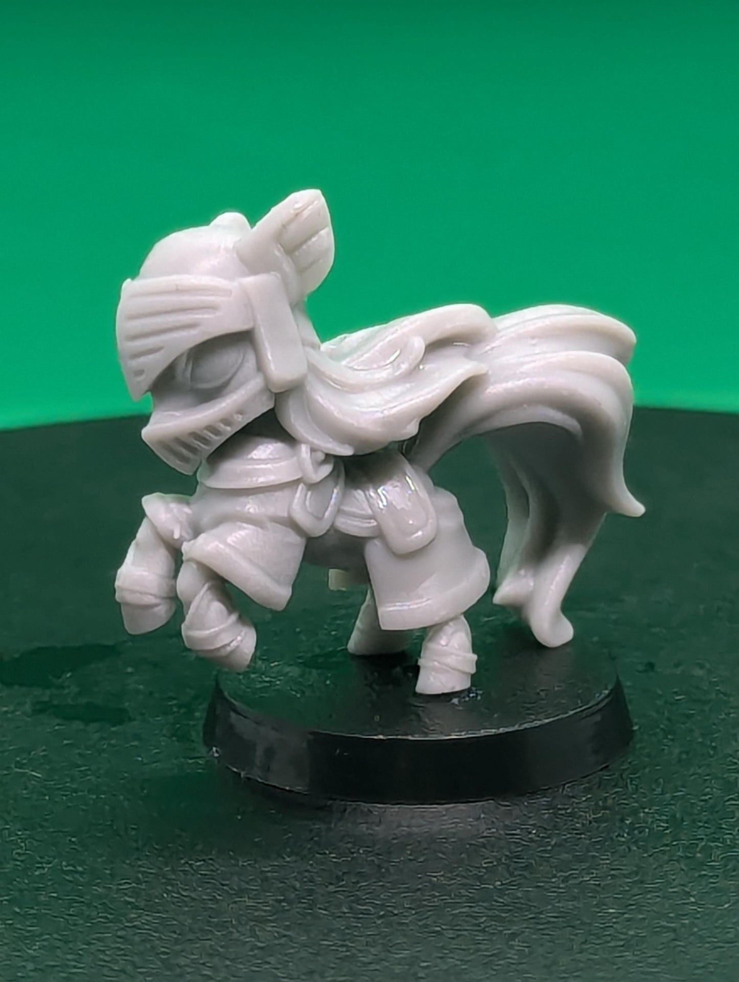 Paladin Pony (Medium) - Tabletop Figure for Dungeons & Dragons, DnD, Pathfinder RPGs, TTRPG