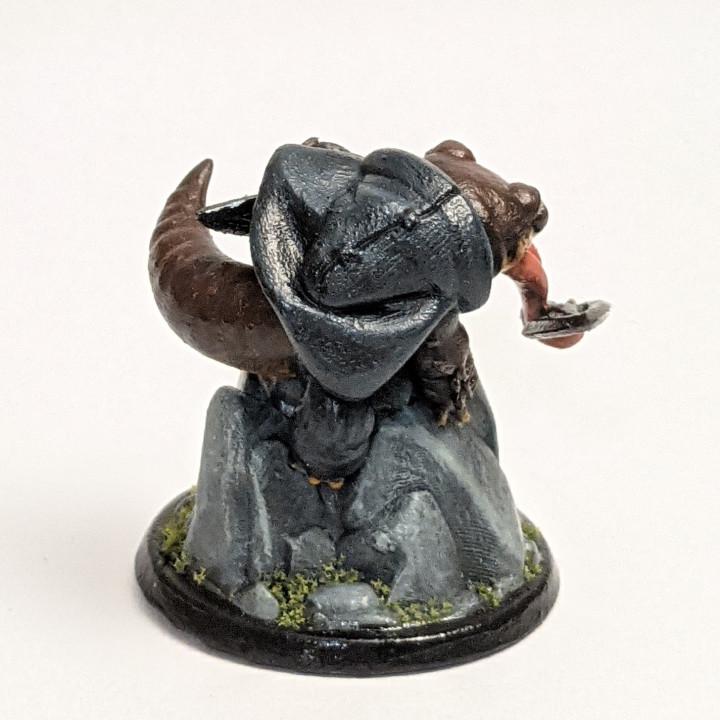 Stabby, The Salamander (Medium) - Tabletop Figure for Dungeons & Dragons, DnD, Pathfinder RPGs, TTRPG