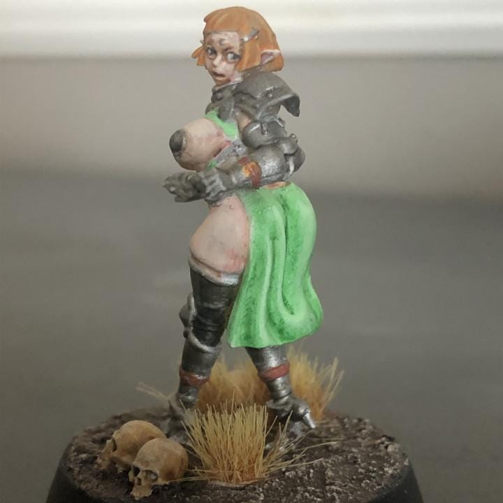 Pointless Armour Elf (Medium) - Tabletop Figure for Dungeons & Dragons, DnD, Pathfinder RPGs, TTRPG