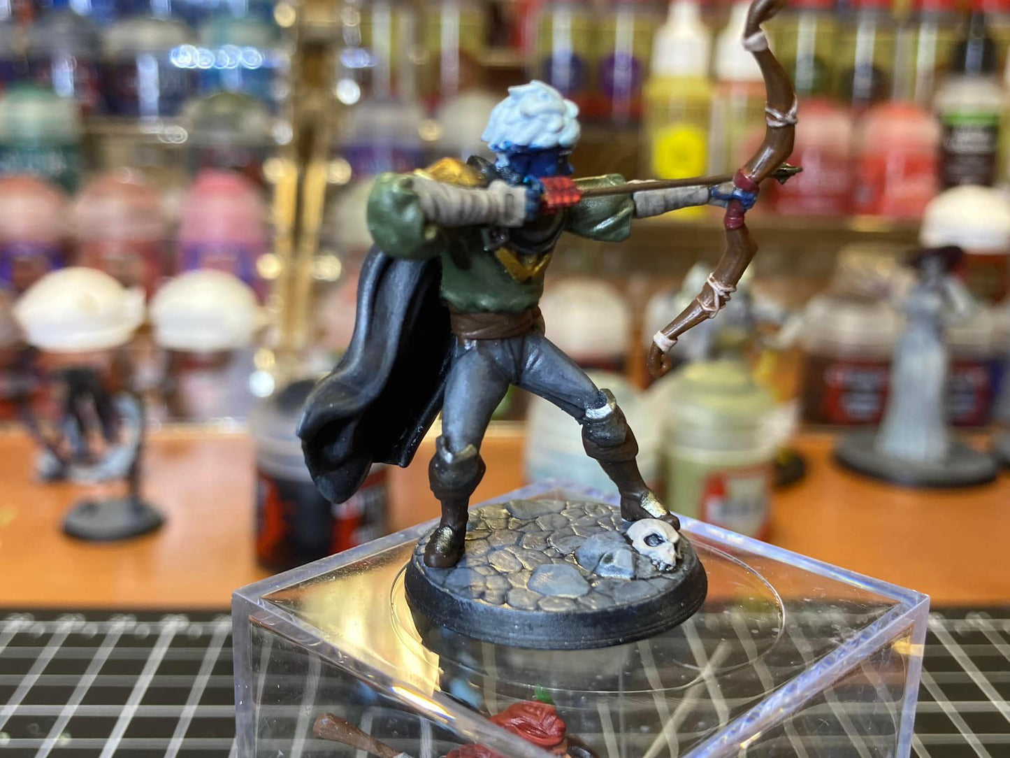 Velwyn, The Elven Ranger (Medium) - Tabletop Figure for Dungeons & Dragons, DnD, Pathfinder RPGs, TTRPG