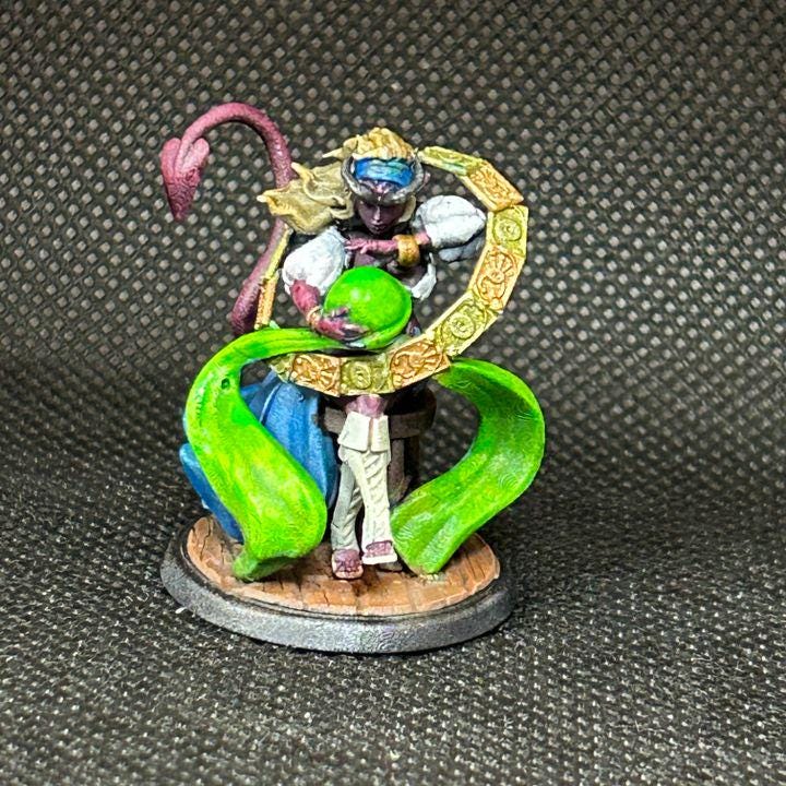 Baelesh The Fortune Teller (Medium) - Tabletop Figure for Dungeons & Dragons, DnD, Pathfinder RPGs, TTRPG