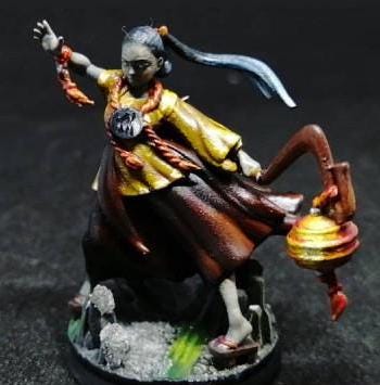 Takayahsi, The Outland Wizard (Medium) - Tabletop Figure for Dungeons & Dragons, DnD, Pathfinder RPGs, TTRPG