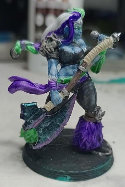 Skadi (Medium) - Tabletop Figure for Dungeons & Dragons, DnD, Pathfinder RPGs, TTRPG