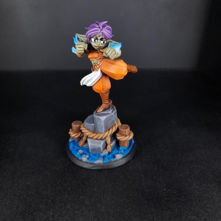 Mogu, The Goblin (Medium) - Tabletop Figure for Dungeons & Dragons, DnD, Pathfinder RPGs, TTRPG