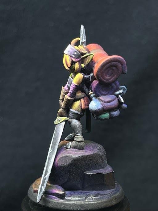 Cherry The Adventurer (Medium) - Tabletop Figure for Dungeons & Dragons, DnD, Pathfinder RPGs, TTRPG