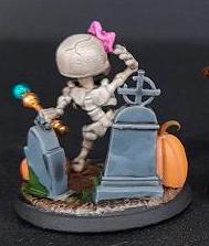 Mary The Skeleton (Medium) - Tabletop Figure for Dungeons & Dragons, DnD, Pathfinder RPGs, TTRPG