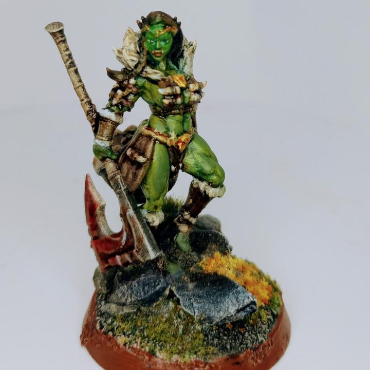 Orc Queen (Medium) - Tabletop Figure for Dungeons & Dragons, DnD, Pathfinder RPGs, TTRPG