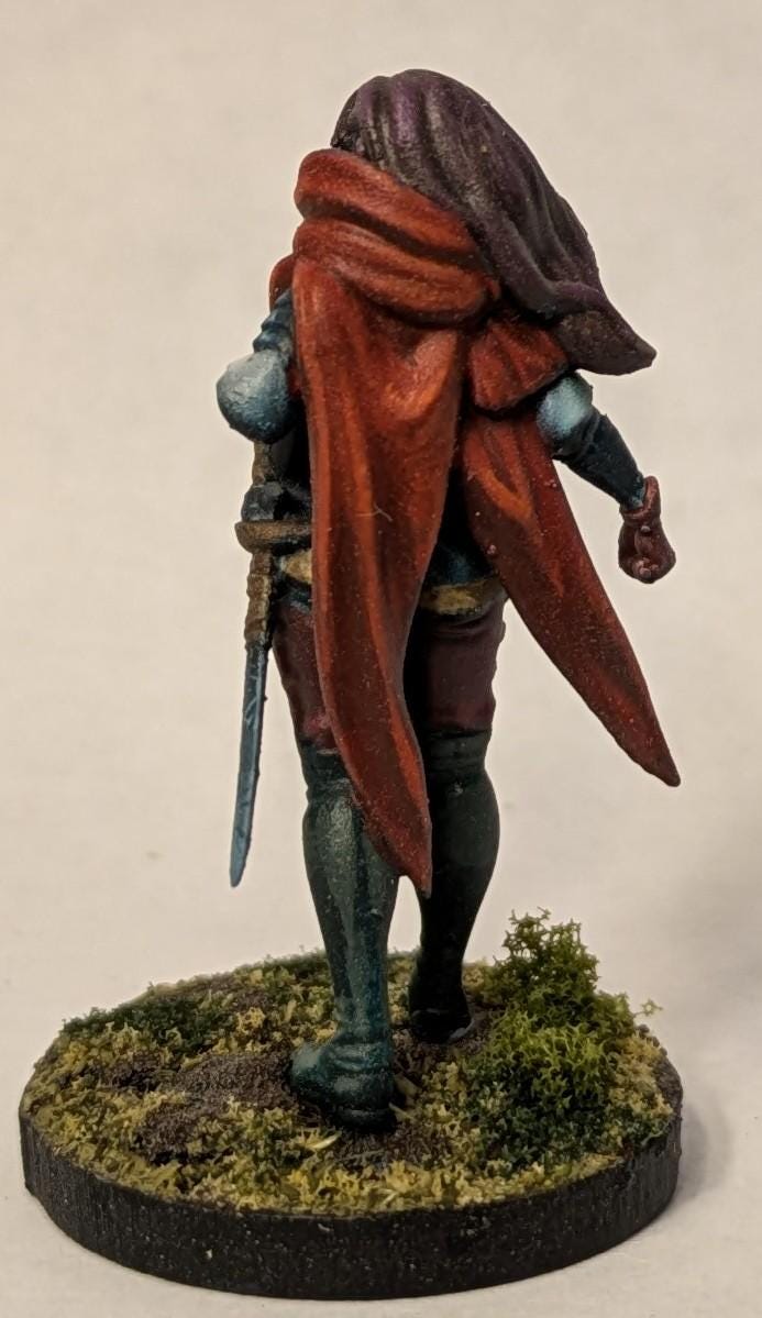 Sypheena (Medium) - Tabletop Figure for Dungeons & Dragons, DnD, Pathfinder RPGs, TTRPG