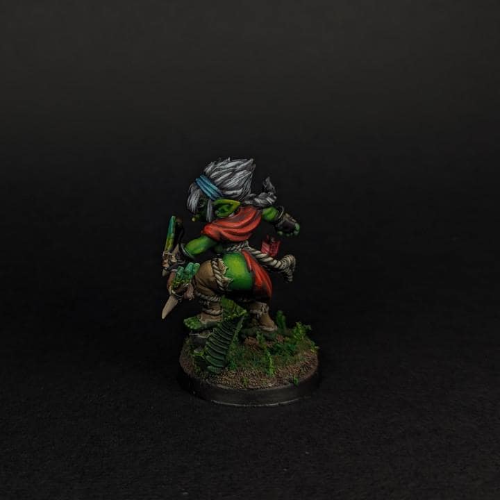 Stick, The Goblin Ranger (Medium) - Tabletop Figure for Dungeons & Dragons, DnD, Pathfinder RPGs, TTRPG