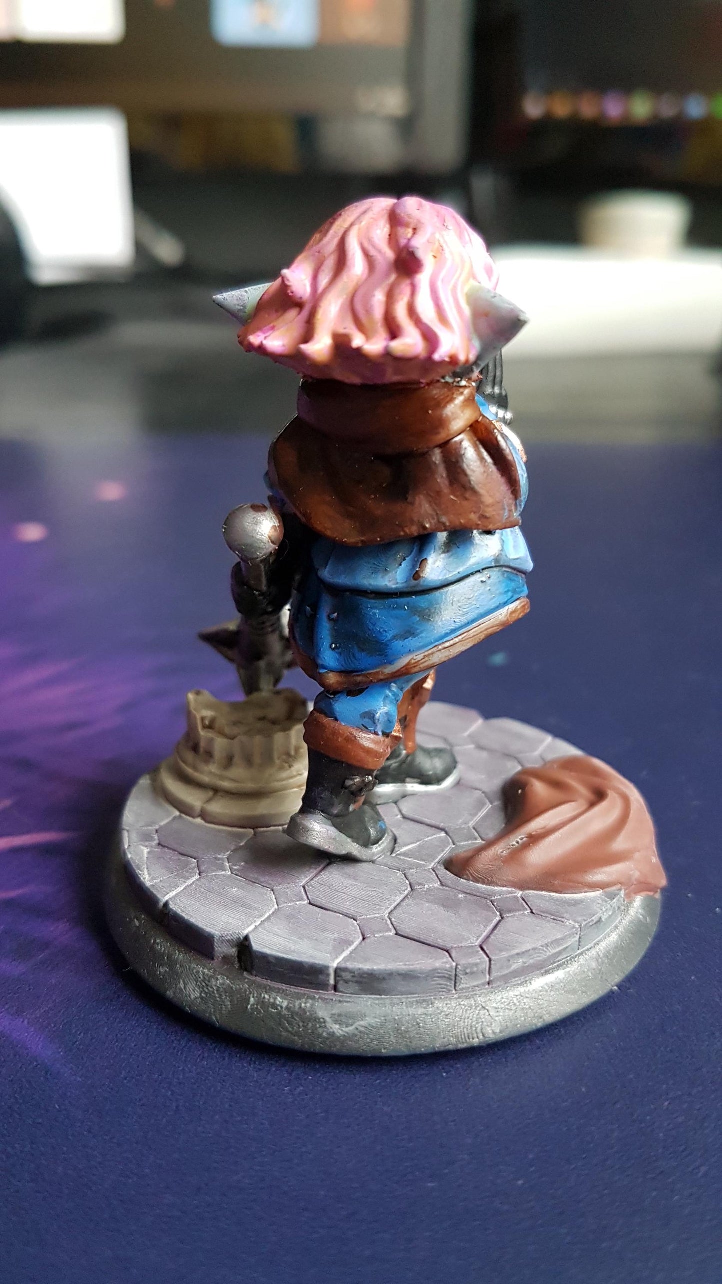 Holly, The Goblin Cleric (Medium) - Tabletop Figure for Dungeons & Dragons, DnD, Pathfinder RPGs, TTRPG