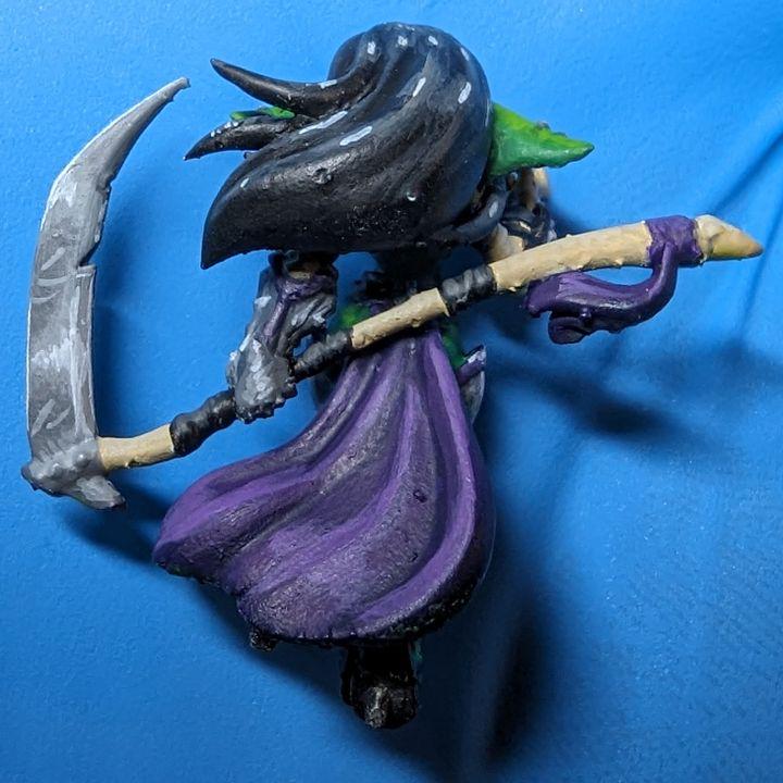 Necroknight Goblin (Medium) - Tabletop Figure for Dungeons & Dragons, DnD, Pathfinder RPGs, TTRPG