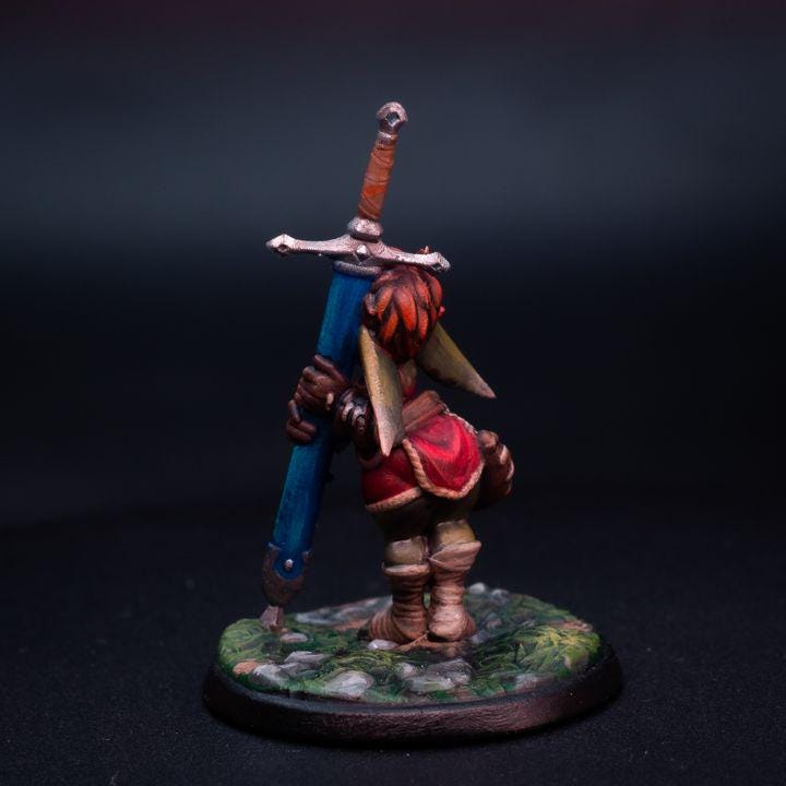 Goblin Squire (Medium) - Tabletop Figure for Dungeons & Dragons, DnD, Pathfinder RPGs, TTRPG