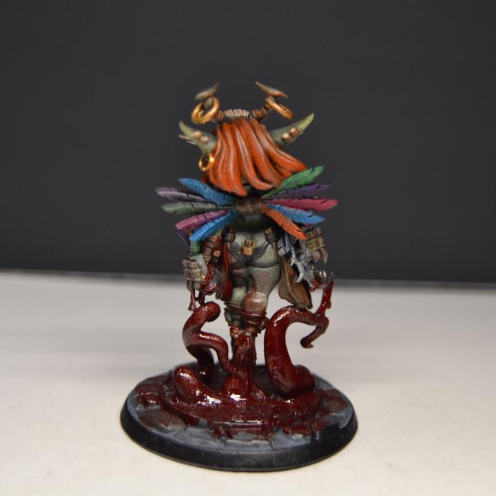 Magglubiyette, Goblin Blood-Goddess (Medium) - Tabletop Figure for Dungeons & Dragons, DnD, Pathfinder RPGs, TTRPG