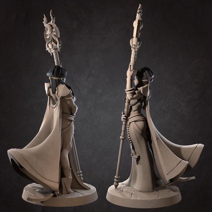 Luna, The Disciple (Medium) - Tabletop Figure for Dungeons & Dragons, DnD, Pathfinder RPGs, TTRPG