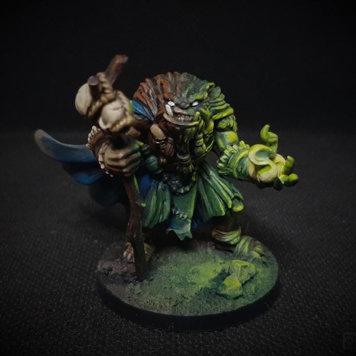 Bugbear Shaman (Medium) - Tabletop Figure for Dungeons & Dragons, DnD, Pathfinder RPGs, TTRPG