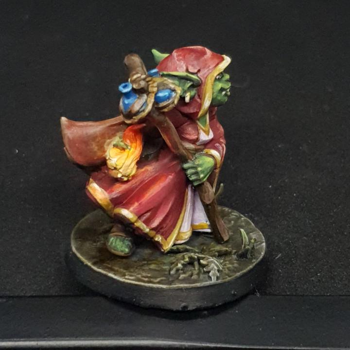 Goblin Wizard (Medium) - Tabletop Figure for Dungeons & Dragons, DnD, Pathfinder RPGs, TTRPG