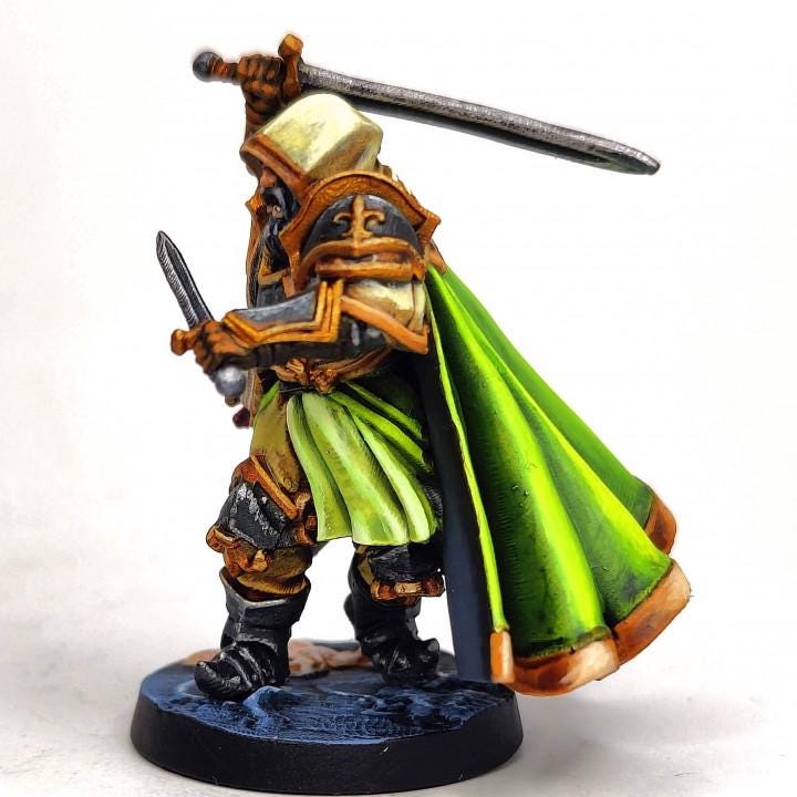 Robert, the Ranger (Medium) - Tabletop Figure for Dungeons & Dragons, DnD, Pathfinder RPGs, TTRPG