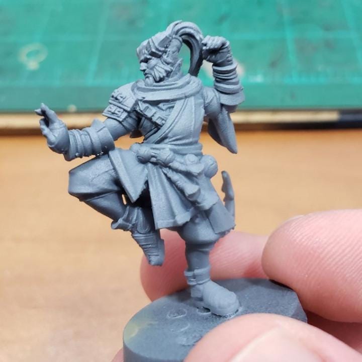 Tiefling Monk (Medium) - Tabletop Figure for Dungeons & Dragons, DnD, Pathfinder RPGs, TTRPG