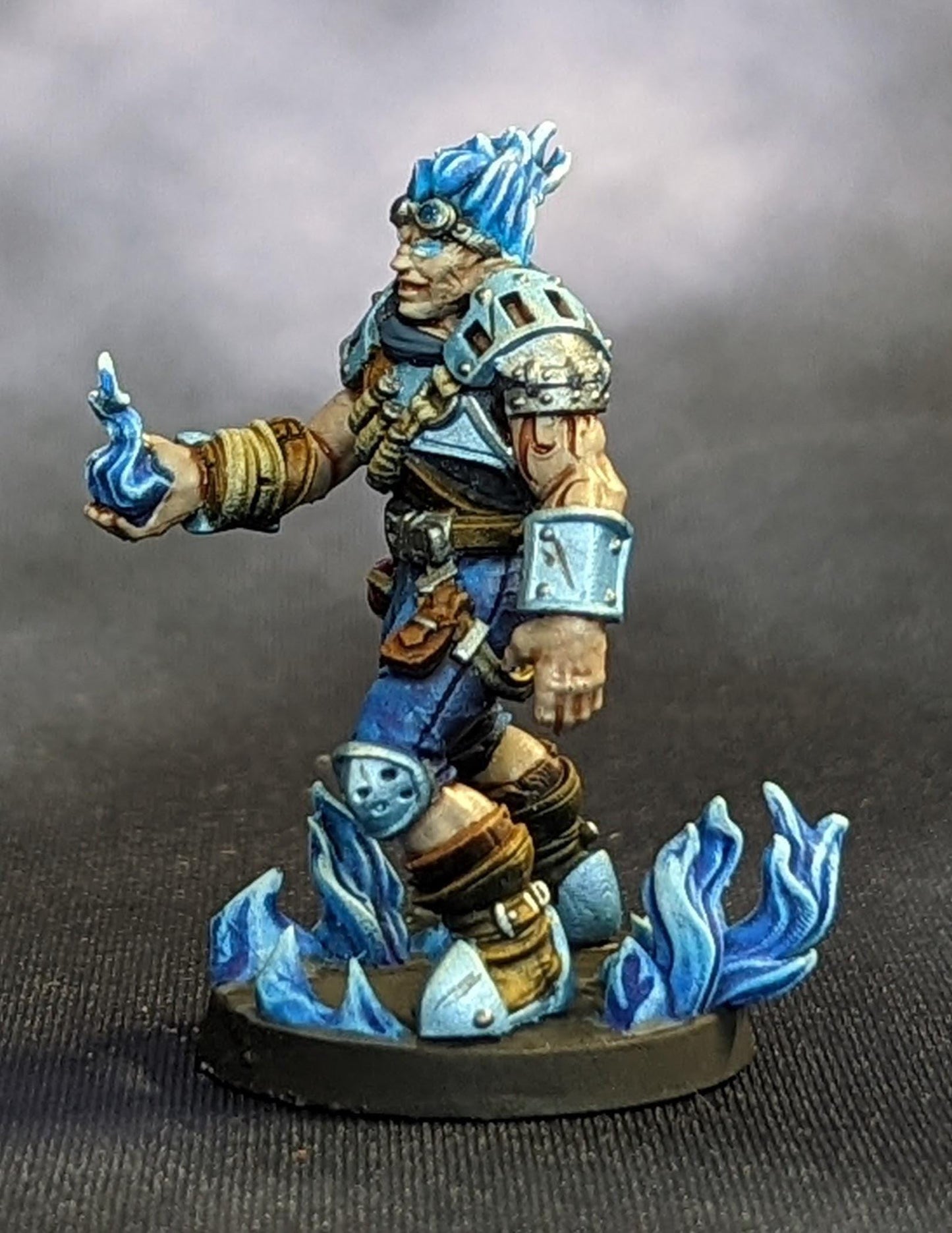 Genasi Artificer (Fire) (Medium) - Tabletop Figure for Dungeons & Dragons, DnD, Pathfinder RPGs, TTRPG