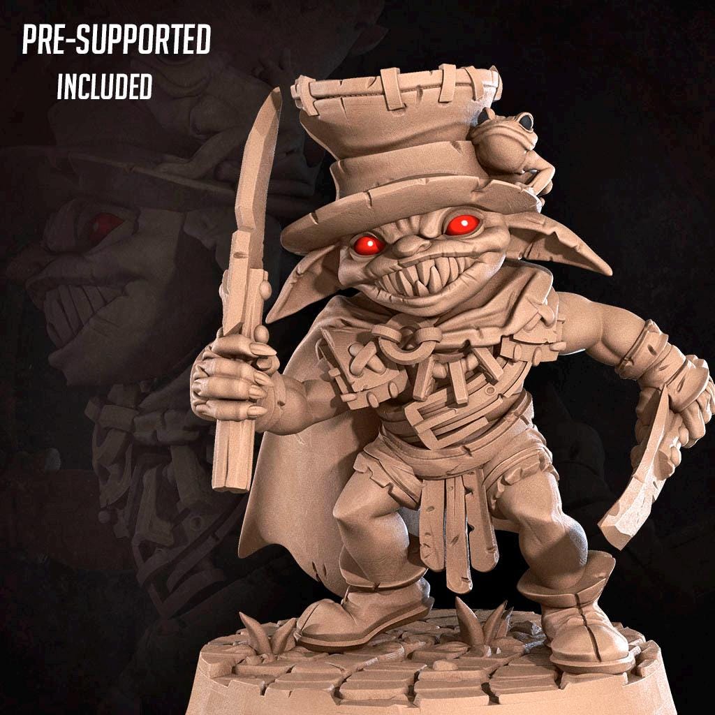 Goblin Rogue (Medium) - Tabletop Figure for Dungeons & Dragons, DnD, Pathfinder RPGs, TTRPG