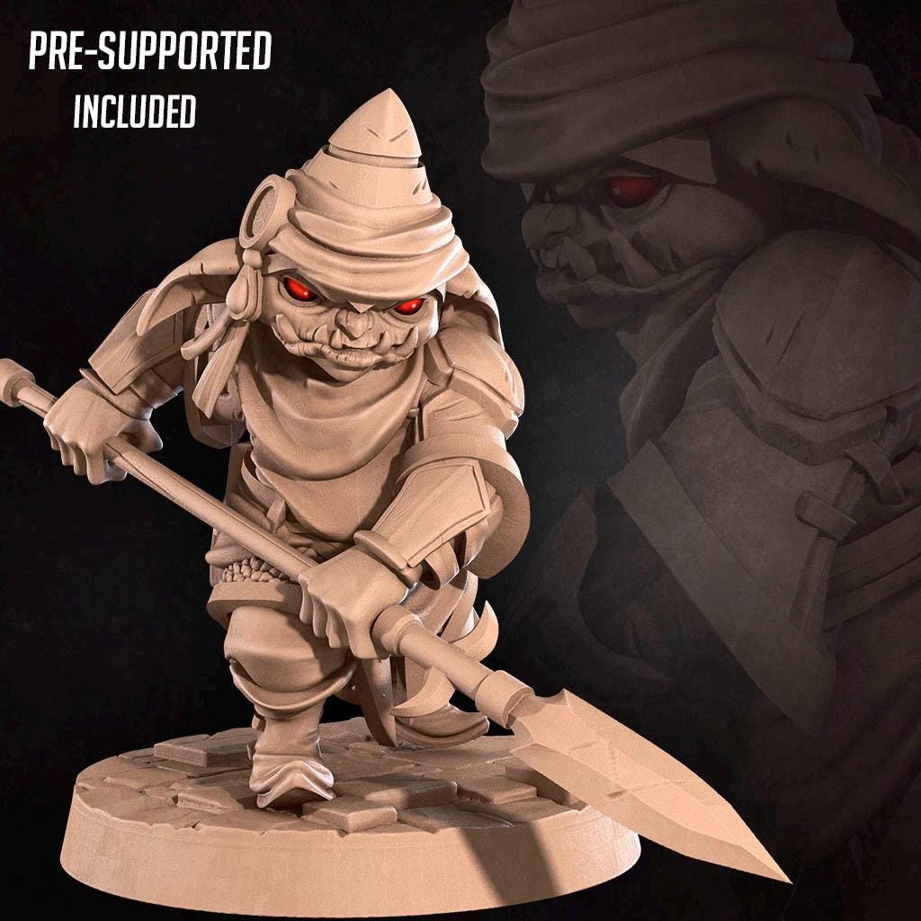 Goblin Warrior (Medium) - Tabletop Figure for Dungeons & Dragons, DnD, Pathfinder RPGs, TTRPG