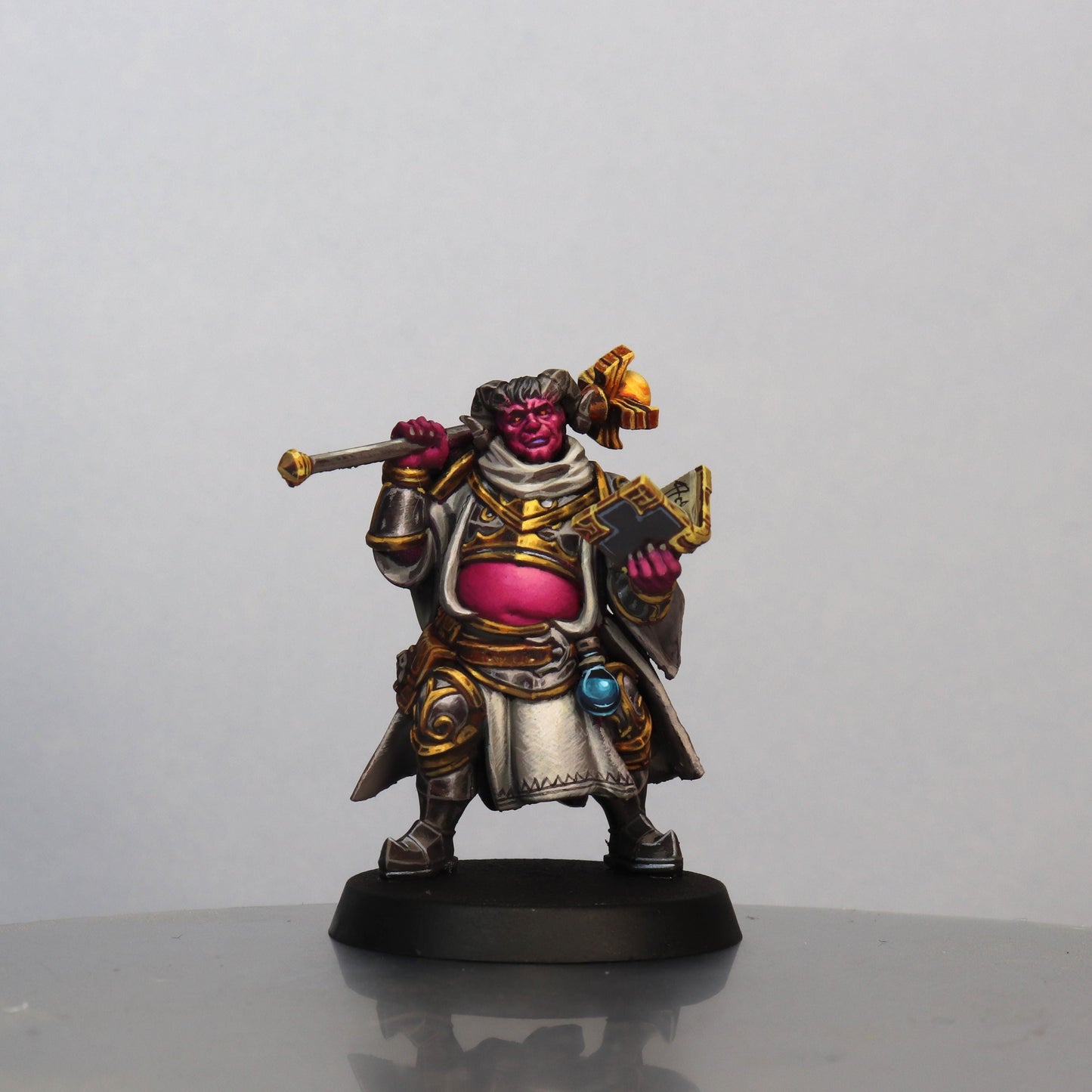 Tiefling Cleric (Medium) - Tabletop Figure for Dungeons & Dragons, DnD, Pathfinder RPGs, TTRPG