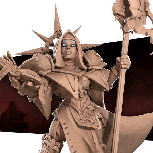 War Sister Adepta (Medium) - Tabletop Figure for Dungeons & Dragons, DnD, Pathfinder RPGs, TTRPG