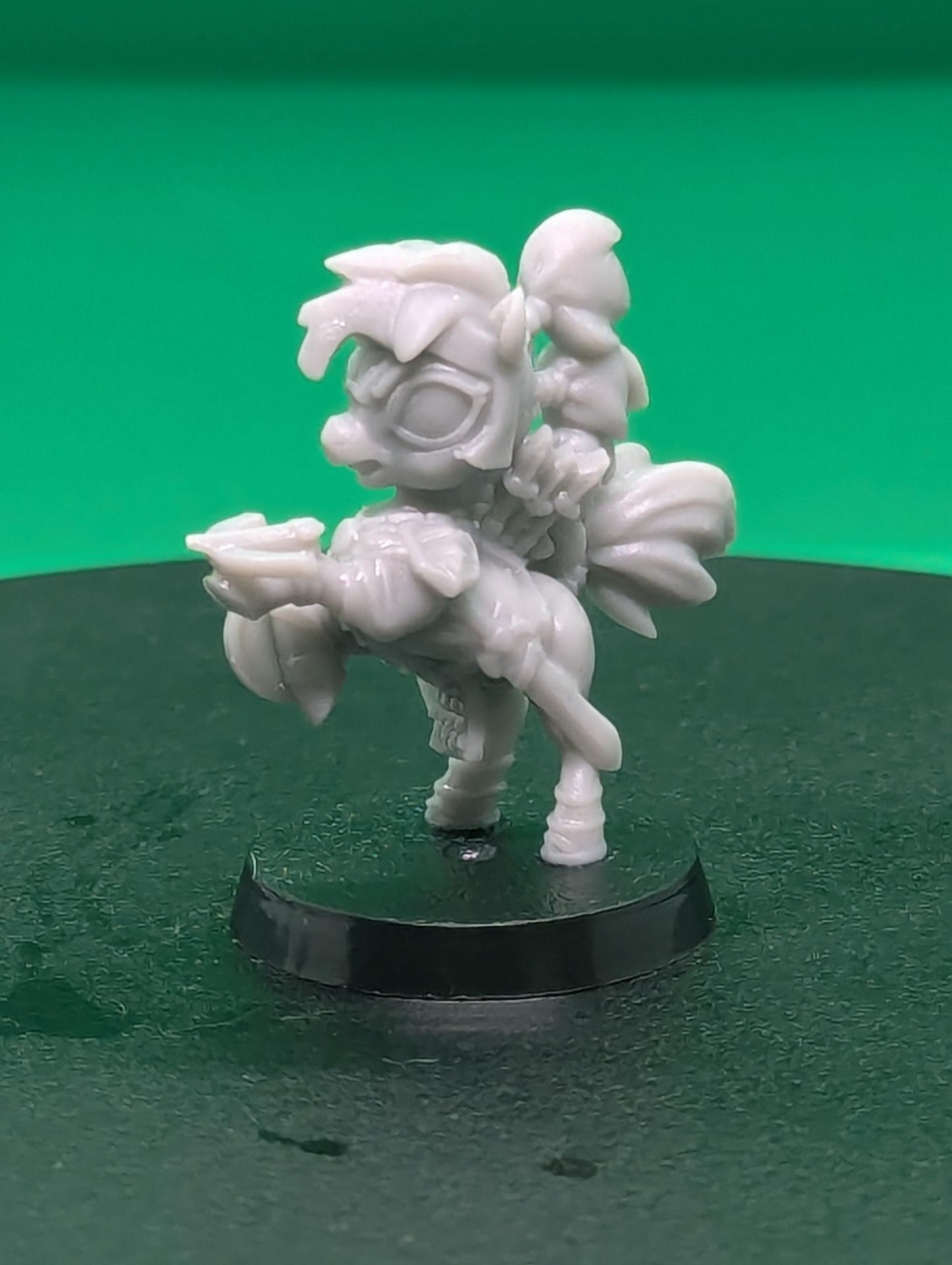 Fighter Pony (Medium) - Tabletop Figure for Dungeons & Dragons, DnD, Pathfinder RPGs, TTRPG