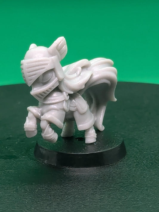 Paladin Pony (Medium) - Tabletop Figure for Dungeons & Dragons, DnD, Pathfinder RPGs, TTRPG