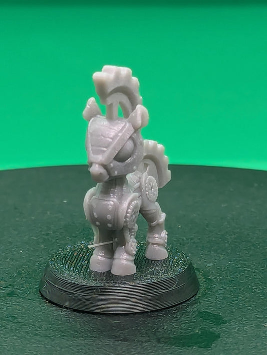 Clockwork Pony (Medium) - Tabletop Figure for Dungeons & Dragons, DnD, Pathfinder RPGs, TTRPG