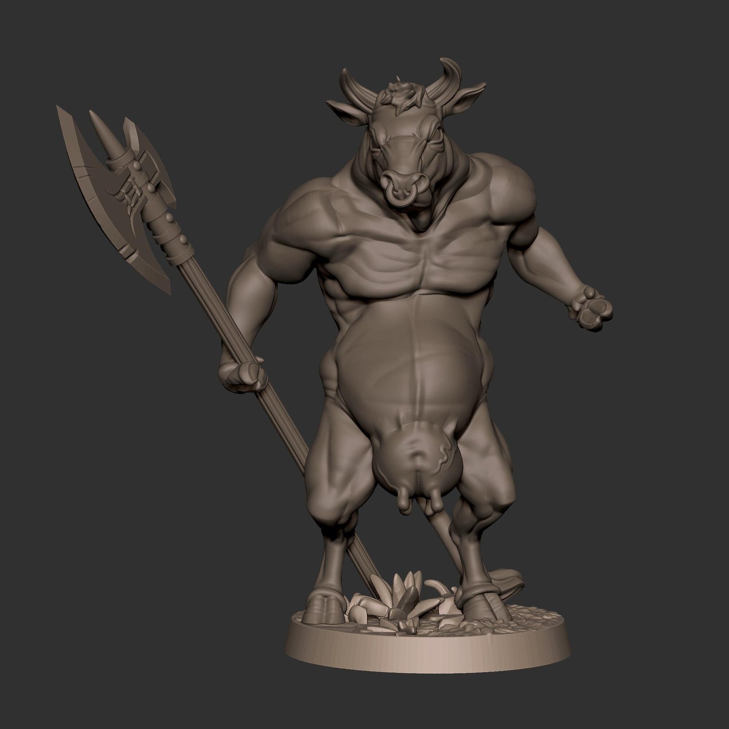 Hell Bovines (Bundle) - Tabletop Figure for Dungeons & Dragons, DnD, Pathfinder RPGs, TTRPG