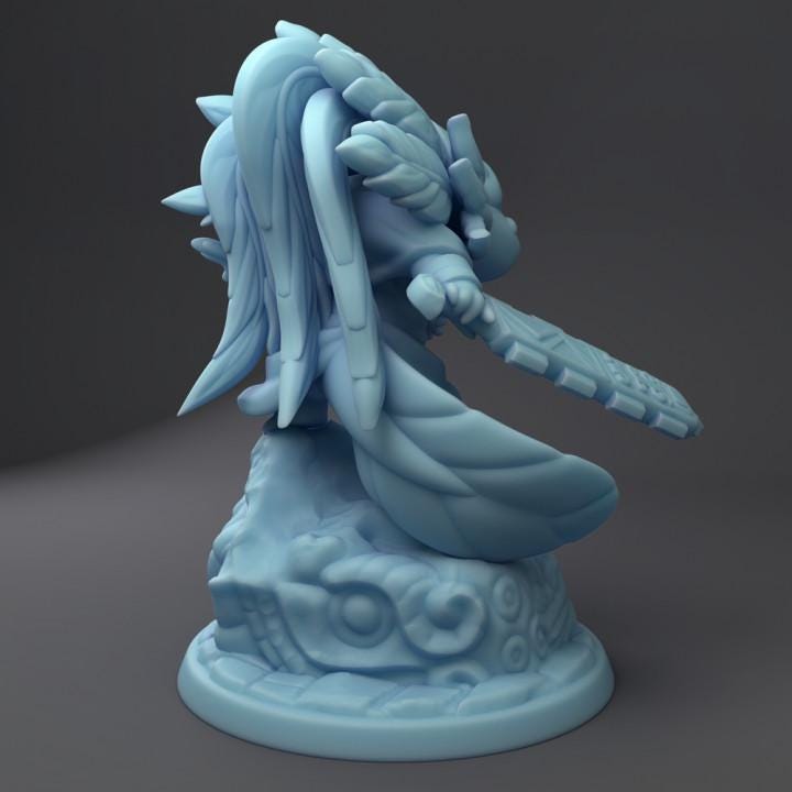 Aztec Axolotl (Medium) - Tabletop Figure for Dungeons & Dragons, DnD, Pathfinder RPGs, TTRPG