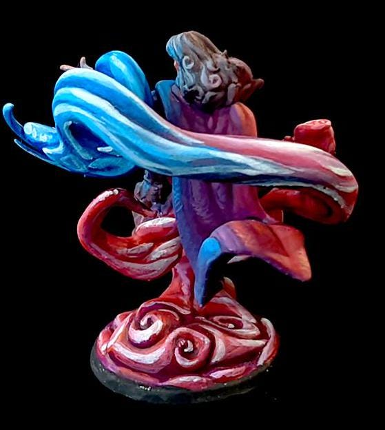 Esteban The Wizard (Medium) - Tabletop Figure for Dungeons & Dragons, DnD, Pathfinder RPGs, TTRPG