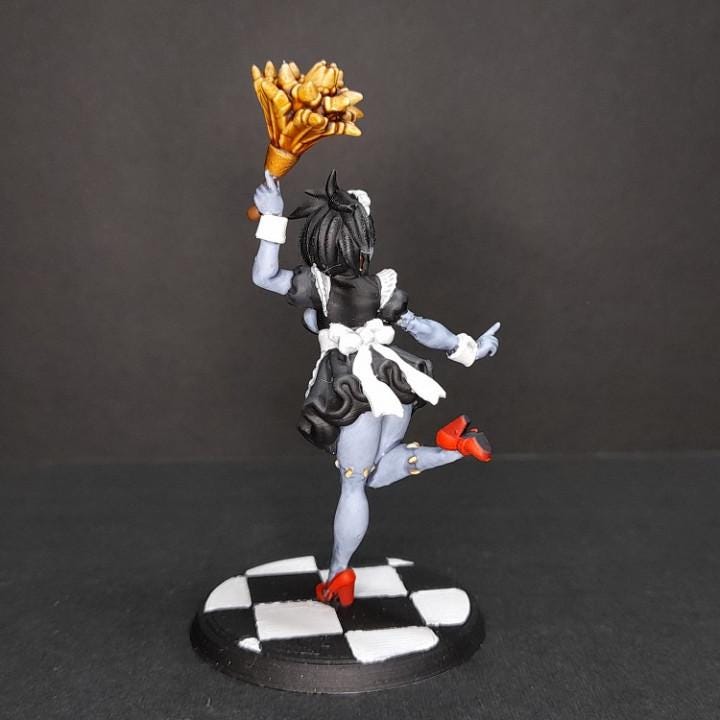 Zombietops The Maid (Medium) - Tabletop Figure for Dungeons & Dragons, DnD, Pathfinder RPGs, TTRPG