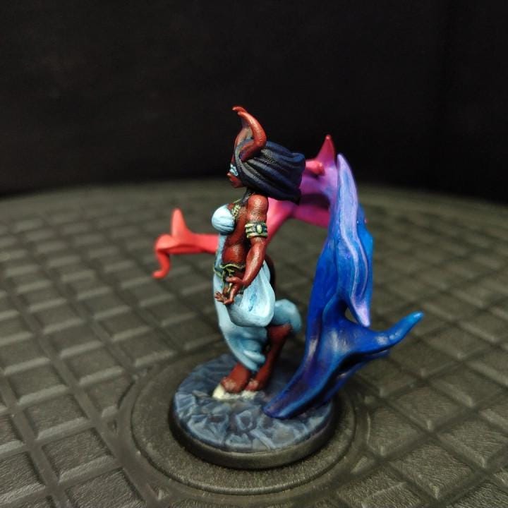 Alytress, Grand Warlock (Medium) - Tabletop Figure for Dungeons & Dragons, DnD, Pathfinder RPGs, TTRPG