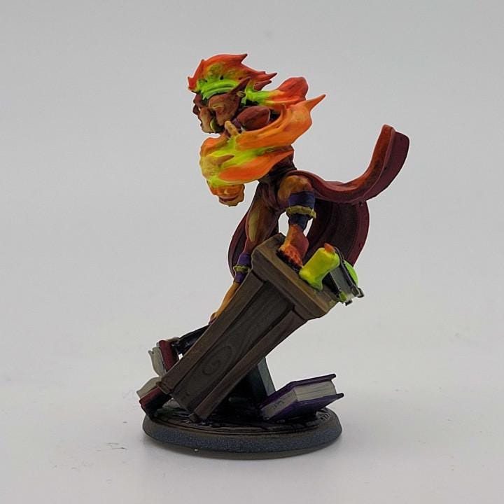 Blaster Caster, The Goblin Mage (Medium) - Tabletop Figure for Dungeons & Dragons, DnD, Pathfinder RPGs, TTRPG