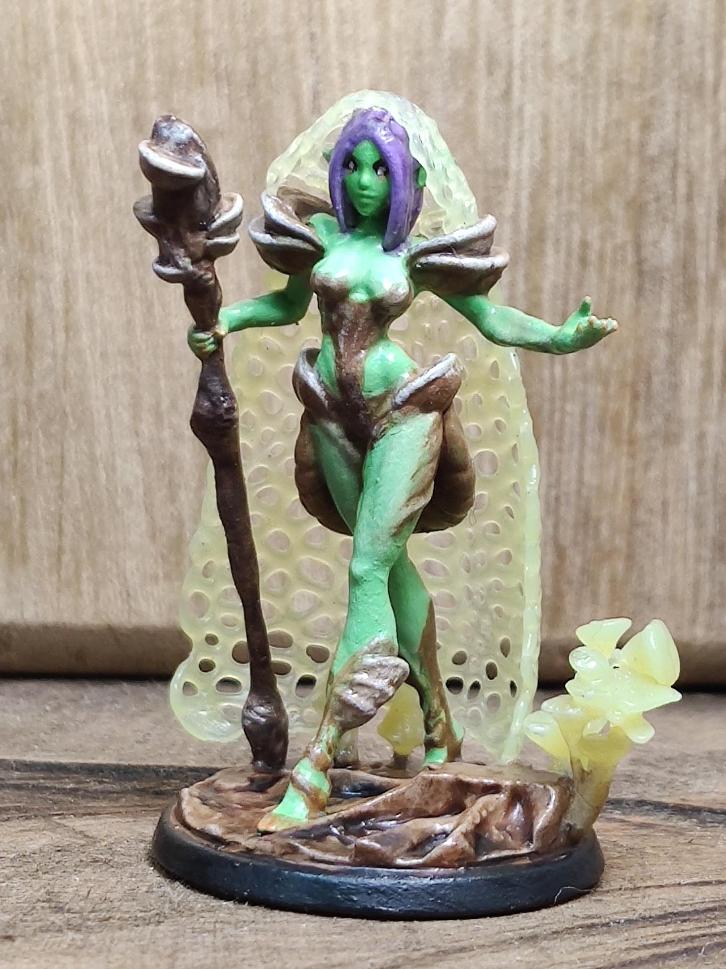 Myco The Spore Druid (Medium) - Tabletop Figure for Dungeons & Dragons, DnD, Pathfinder RPGs, TTRPG