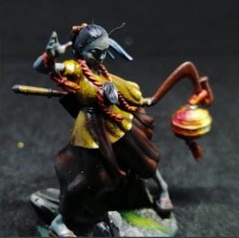 Takayahsi, The Outland Wizard (Medium) - Tabletop Figure for Dungeons & Dragons, DnD, Pathfinder RPGs, TTRPG